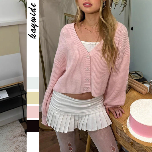 Women's Fashion Minimalist Long Sleeve Solid Color Clothing