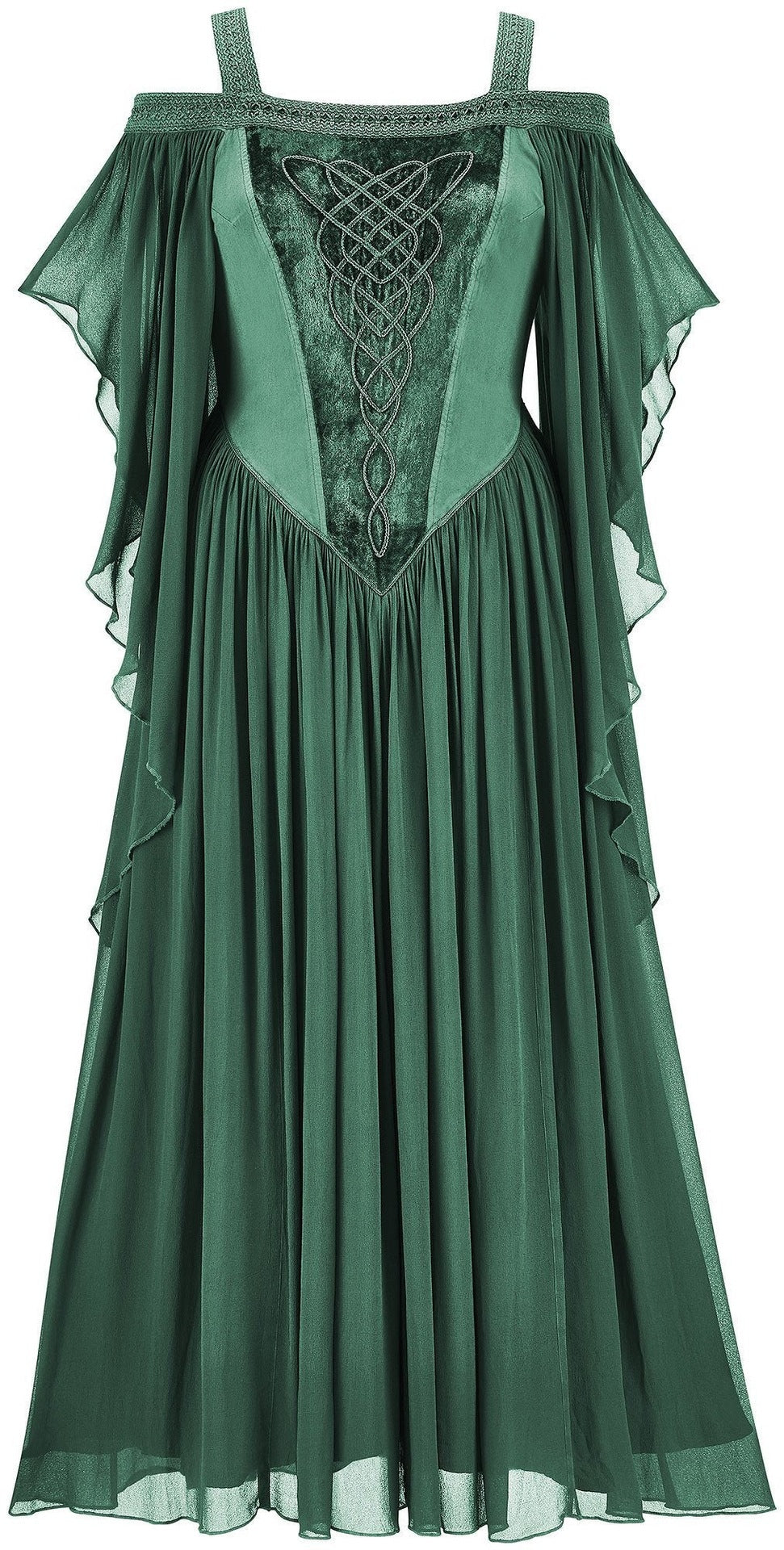 Popular Classy Medieval Retro Veet Dress Dresses