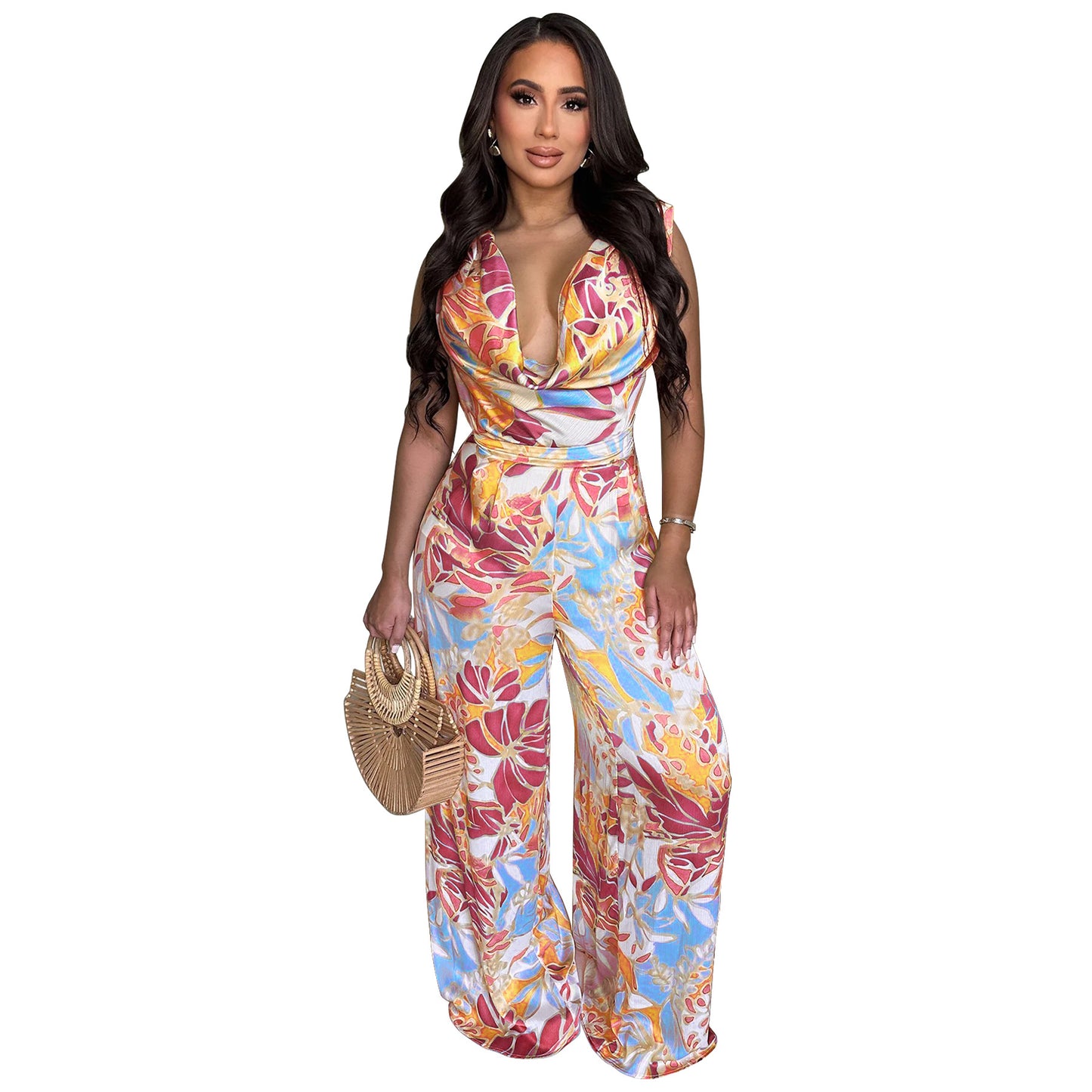 Women's Stylish Fashion Wear Sleeveless Printed Suits