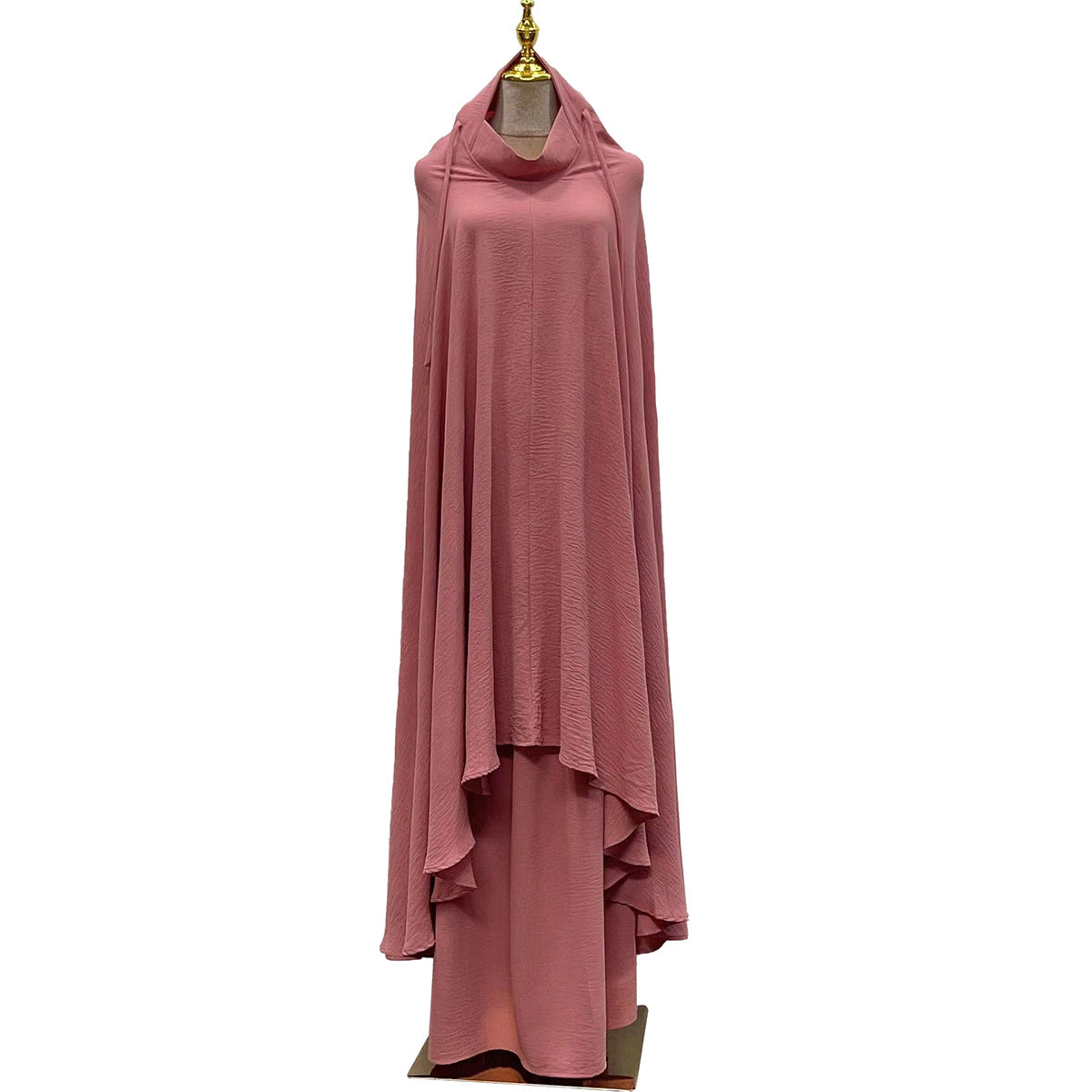 Wave Pattern Fresh Two-piece Loose Casual Dress