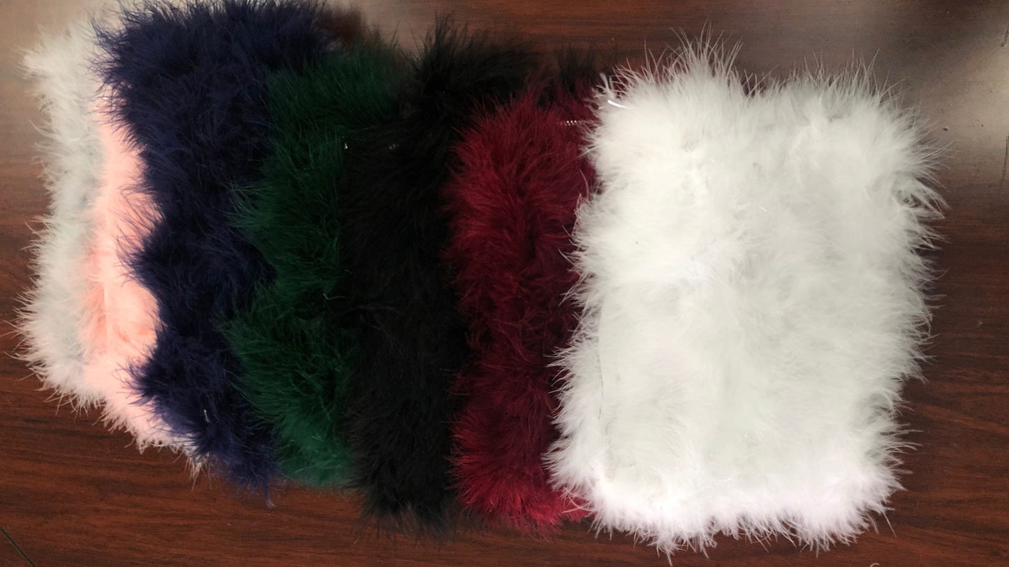 Clearance Fashion Fluffy Fur Tube Versatile Dress