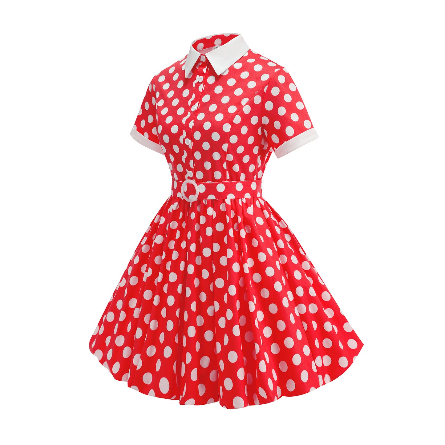 Retro Style Bud Summer Travel Court Dresses