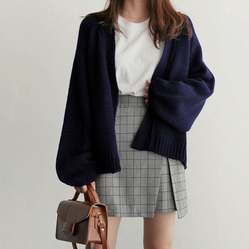 Women's Style Casual Korean Solid Color Loose Tops