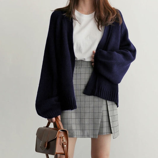 Women's Style Casual Korean Solid Color Loose Tops
