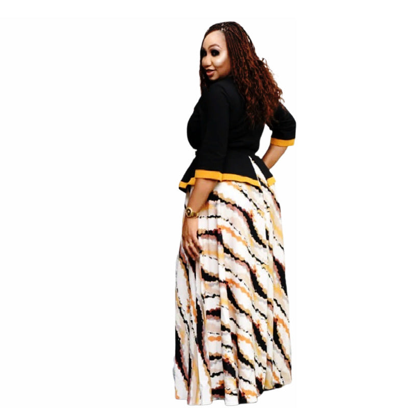 Source Africa Printed Dress For Woman Dresses