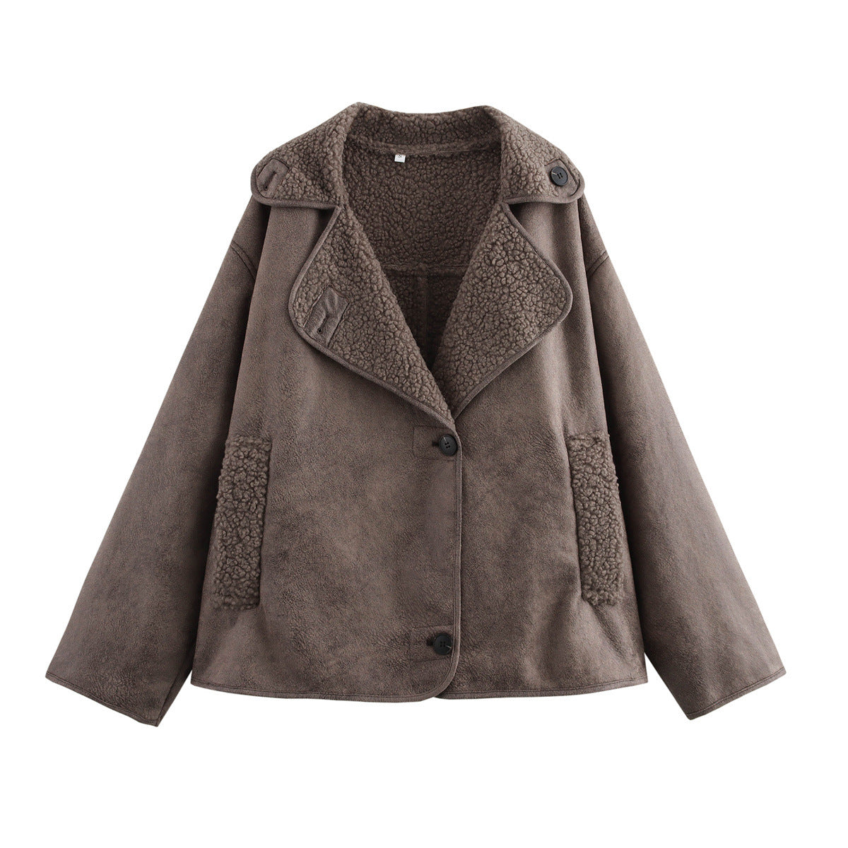 Unique Pretty Classic Elegant Lapel Double-sided Coats