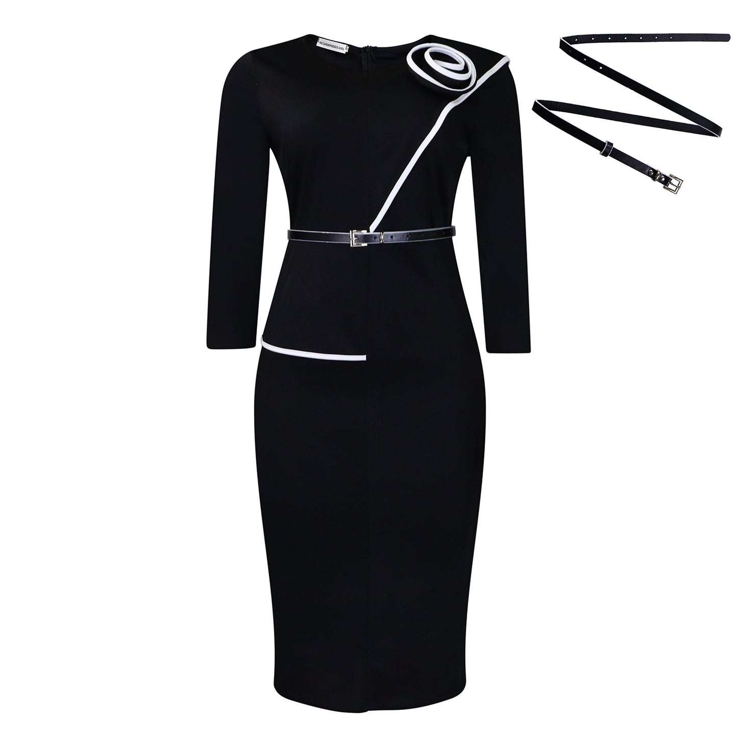 Women's Spring Fashionable Elegant Ol Pencil Sheath Dress