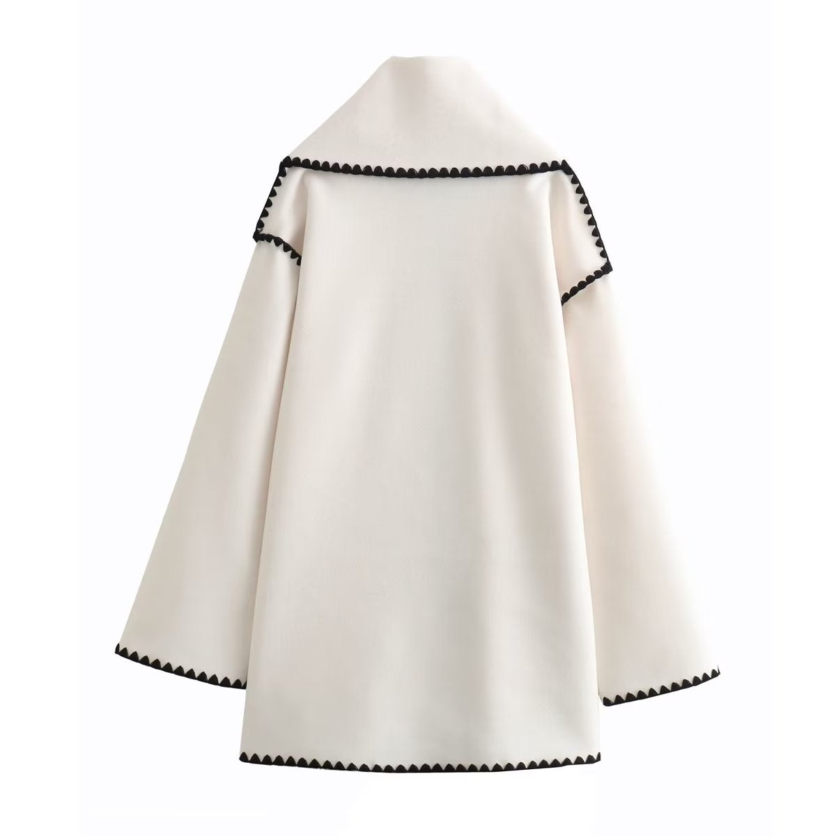 Women's Solid Color Fashion Classic Style Scarf Coats