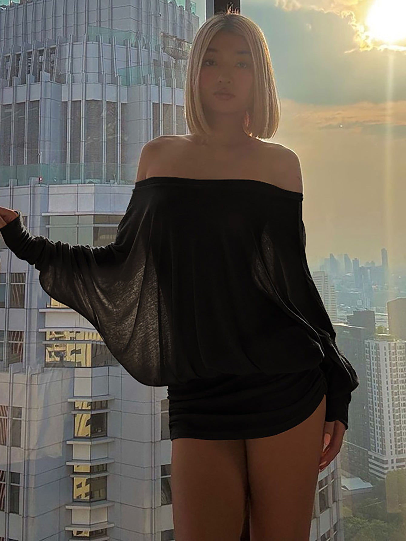 Women's Loose Sexy Pure Desire Style Hip Skirts
