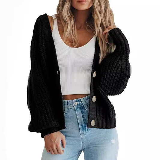 Women's Versatile Classy Glamorous Loose Knitted Knitwear