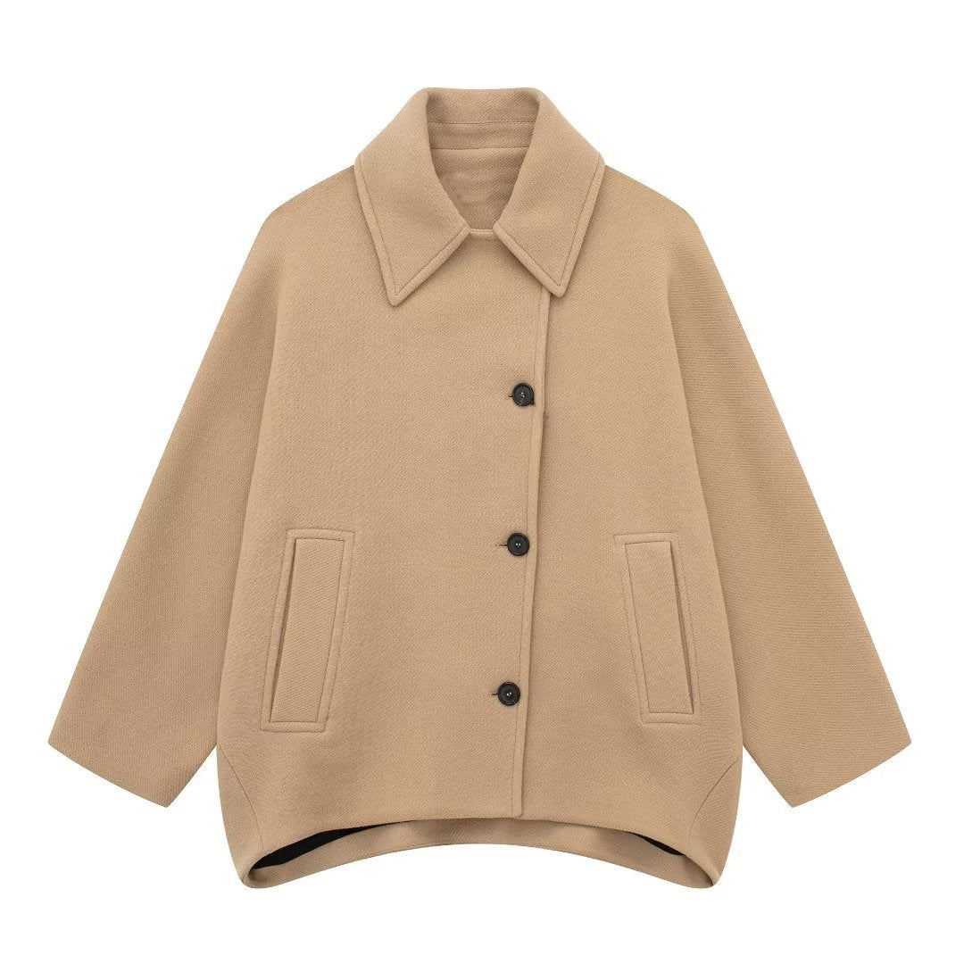 Women's Winter Comfortable Refined Lapel Long Sleeve Coats