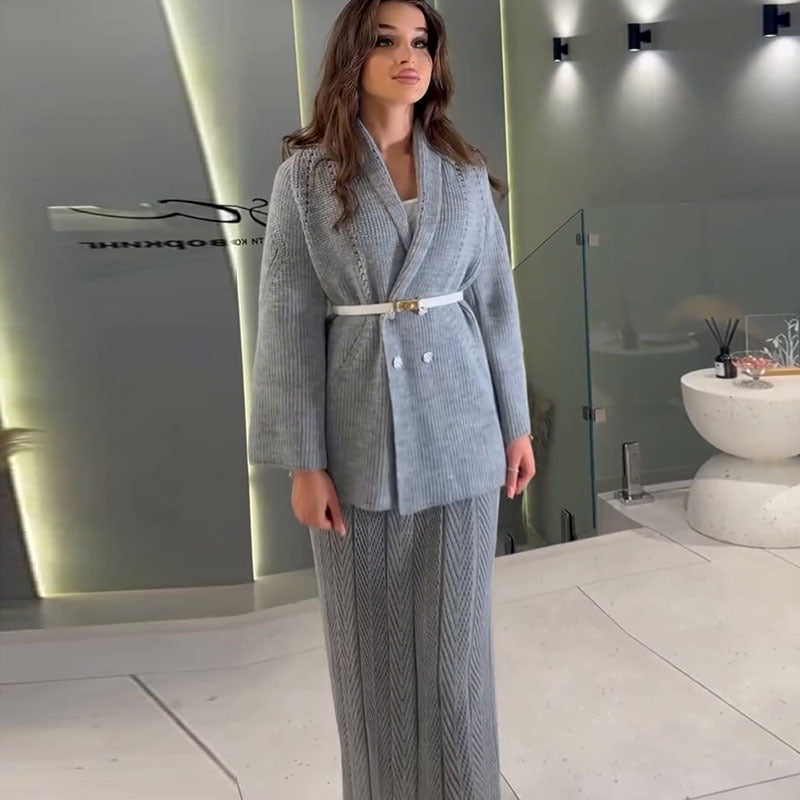 Stylish Fashion Knitted Slimming For Free Sweaters