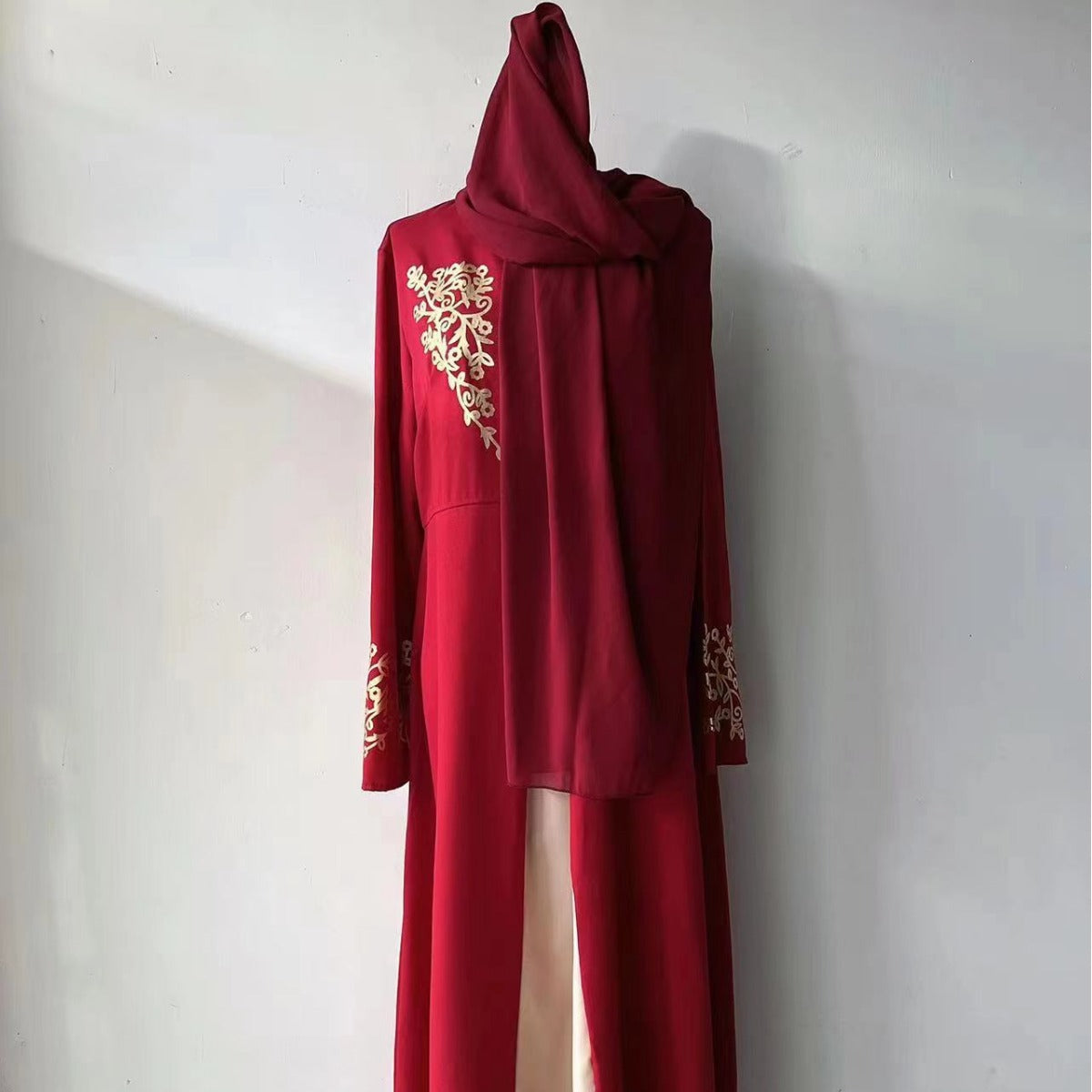 Contrast Color Slim Fit Temperament Bronzing Dresses