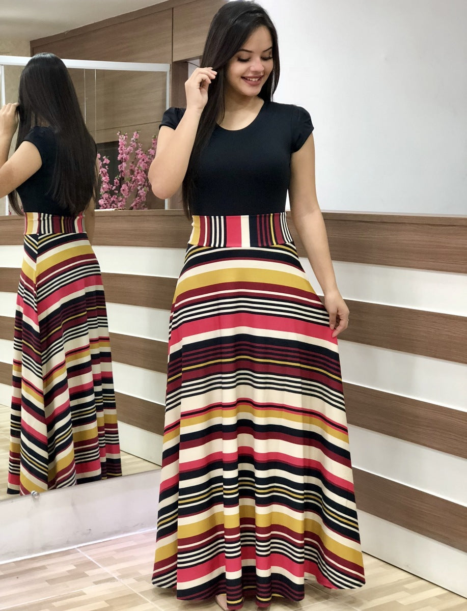 Pretty Women's Spring Style Retro Swing Dress
