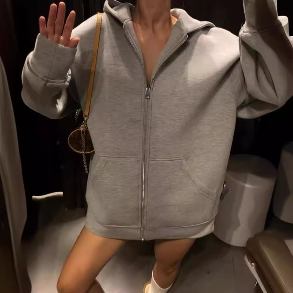 Women's & Men's & High Street Loose Casual Hooded Coats