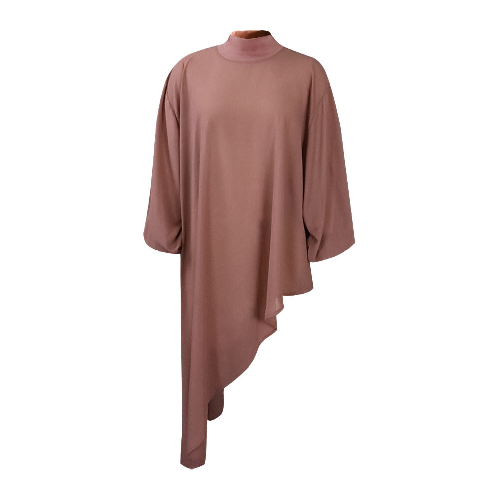Women's Summer Chiffon Irregular Fashion Loose Dress