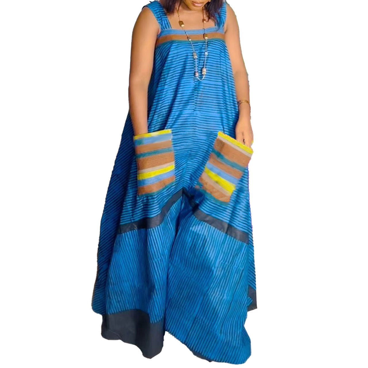 Sexy Print Contrast Color Oversized Wide Sweaters