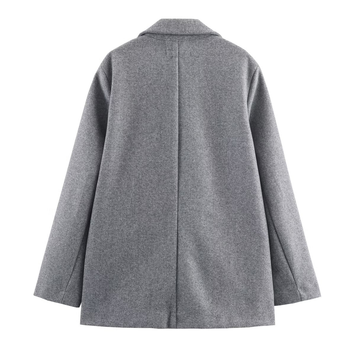 Women's Creative Fashion Single Button Soft Coats