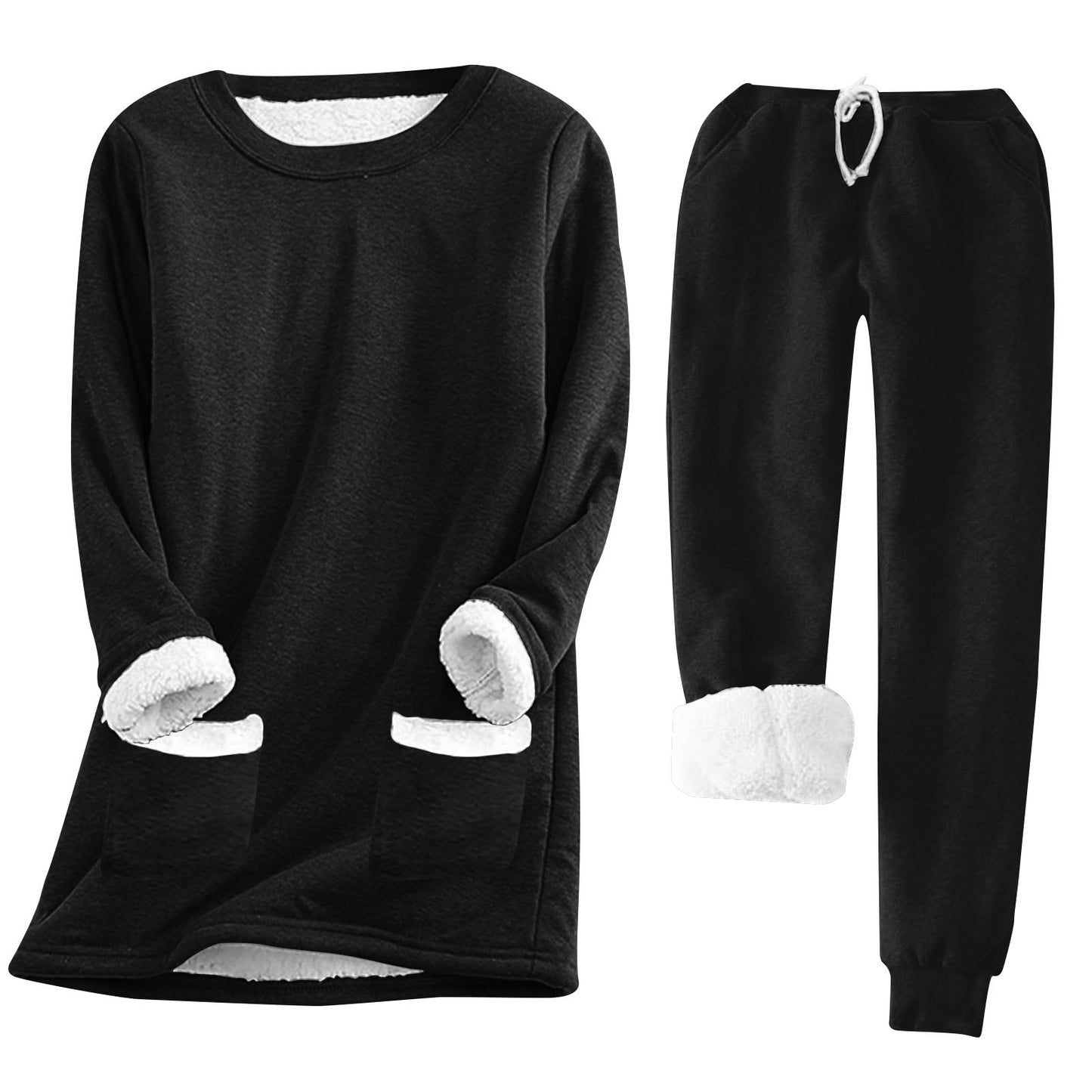 Women's Long-sleeved Pullover Casual Thickening Plush Sweaters
