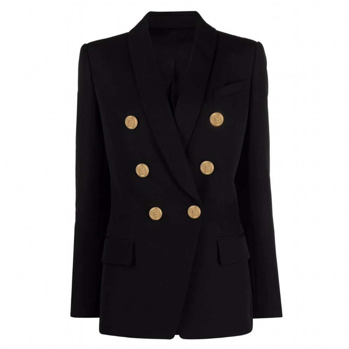 Women's Senior Classic Green Collar Small High Blazers