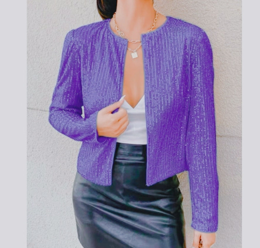 Fashion Sequin Color Matching Sequins Glitter Uniform