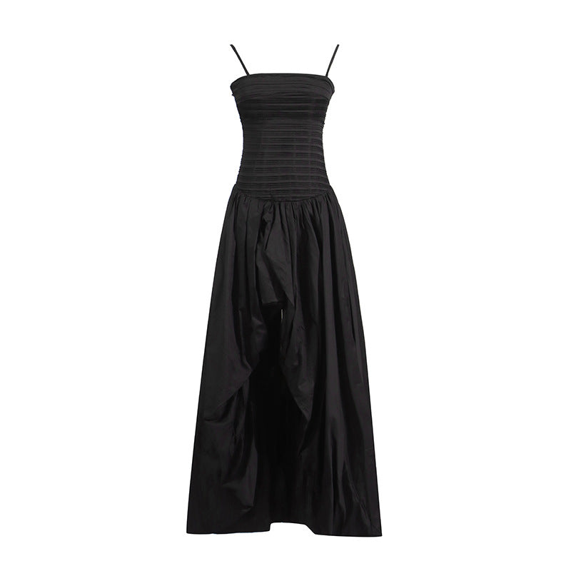 Women's Beautiful Dress Spring Tube Cinched Waist Dresses