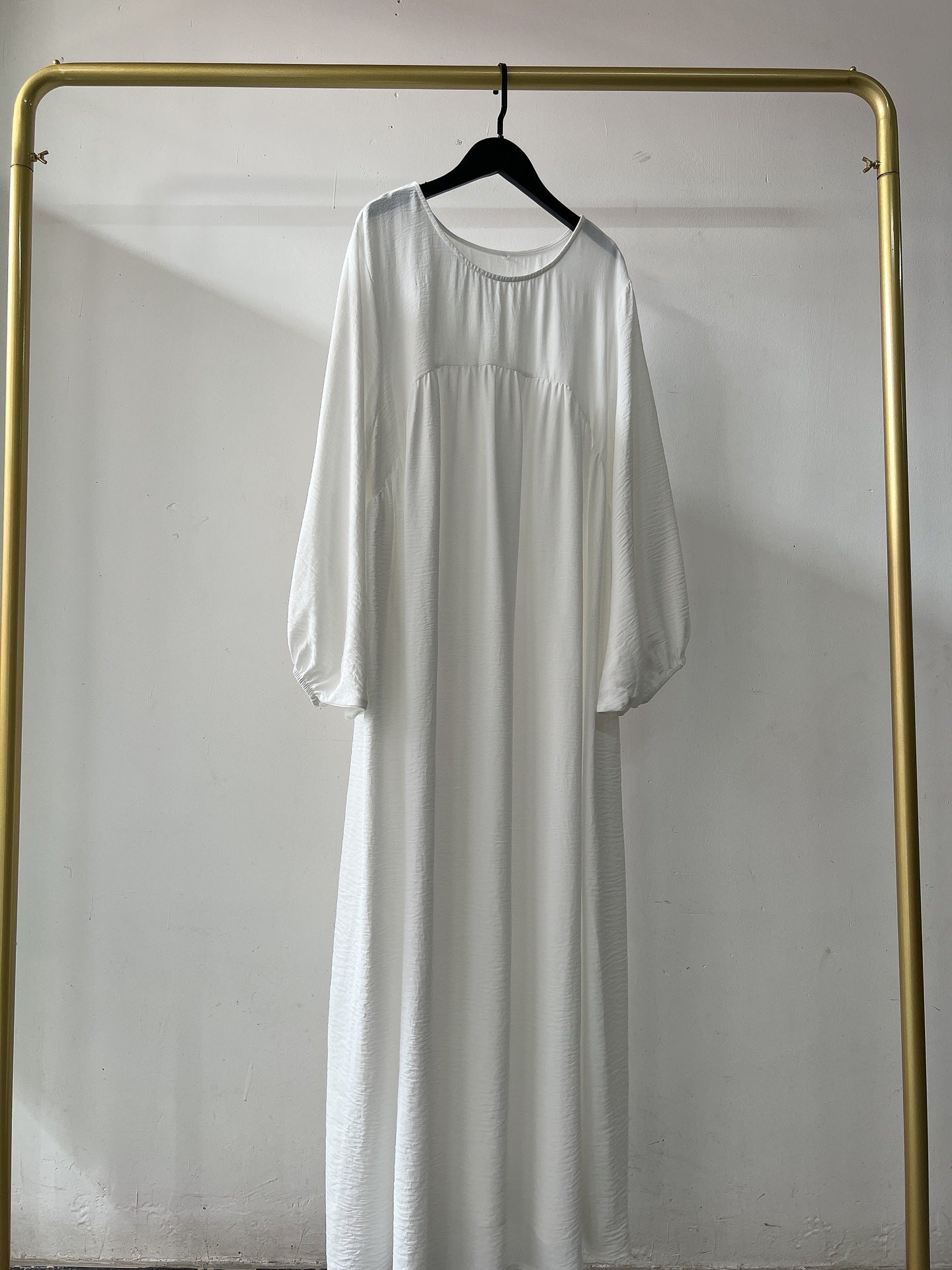 Large Swing Solid Color Loose Sweet Dress