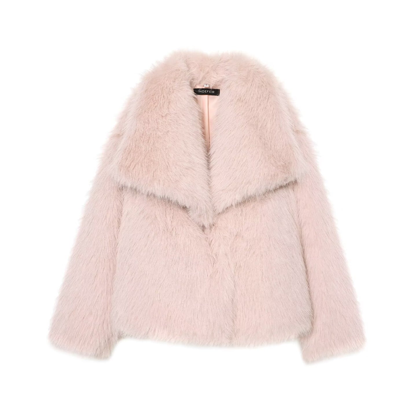 Women's Winter Fashionable Elegant Artificial Fur Coats