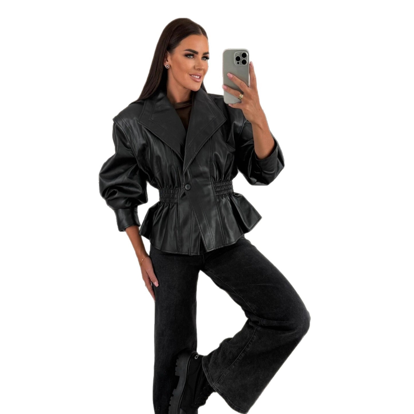 Women's Unique Versatile Graceful Russian Leather Jackets