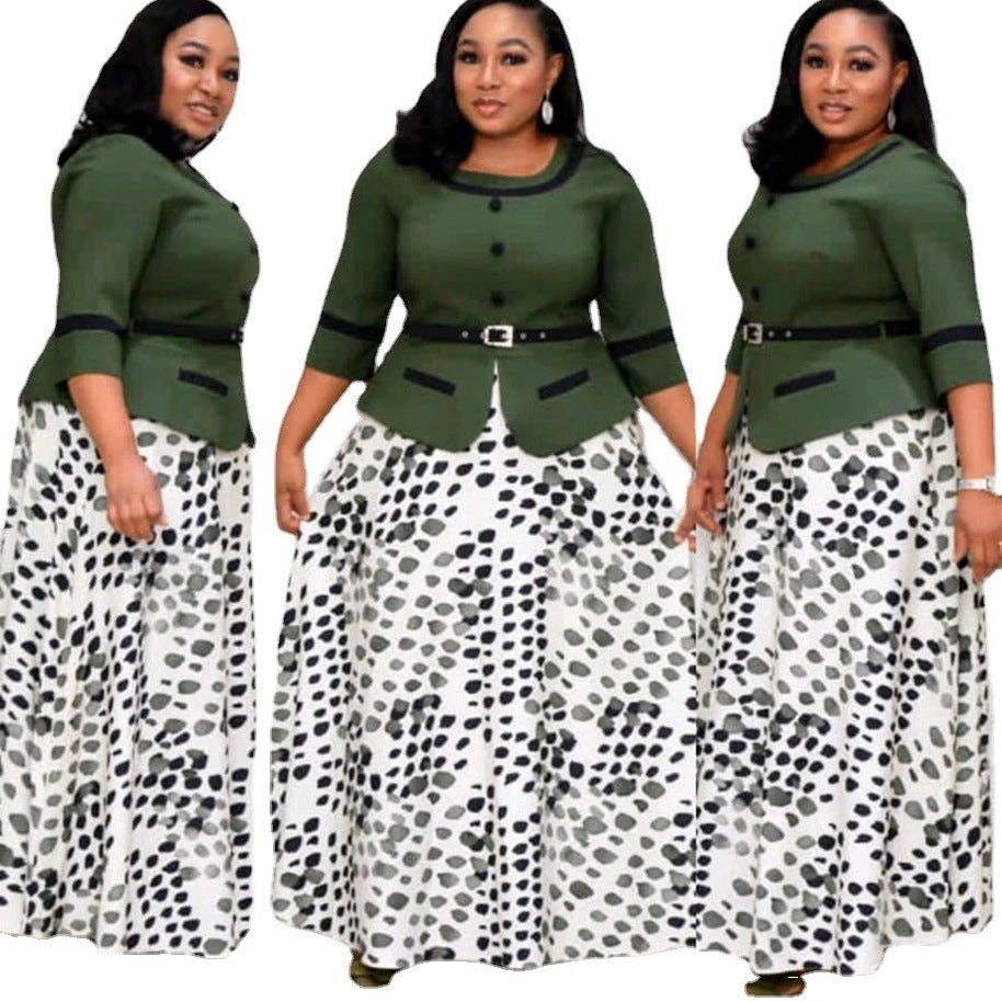 Source Africa Printed Dress For Woman Dresses