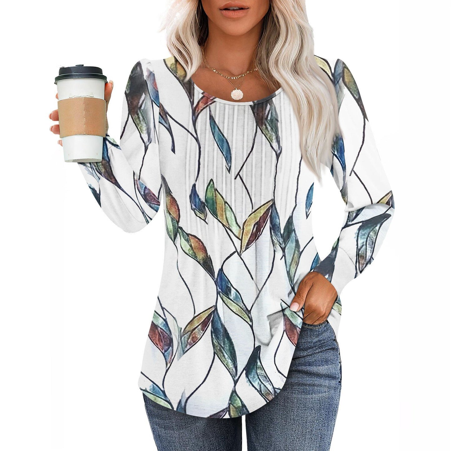 Women's Autumn Long Sleeve Shirt Fashion Casual Blouses