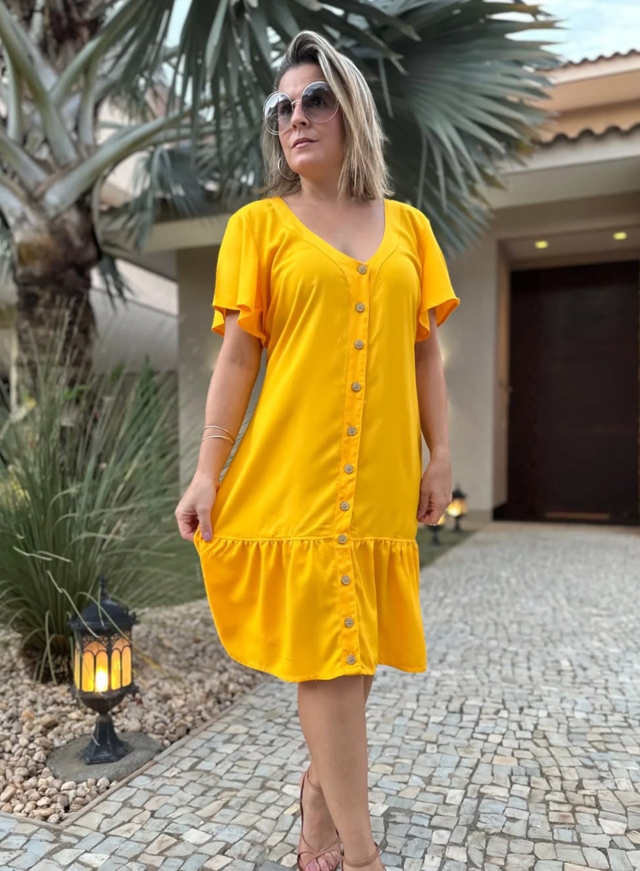 Women's Summer Solid Color Casual Holiday Dress