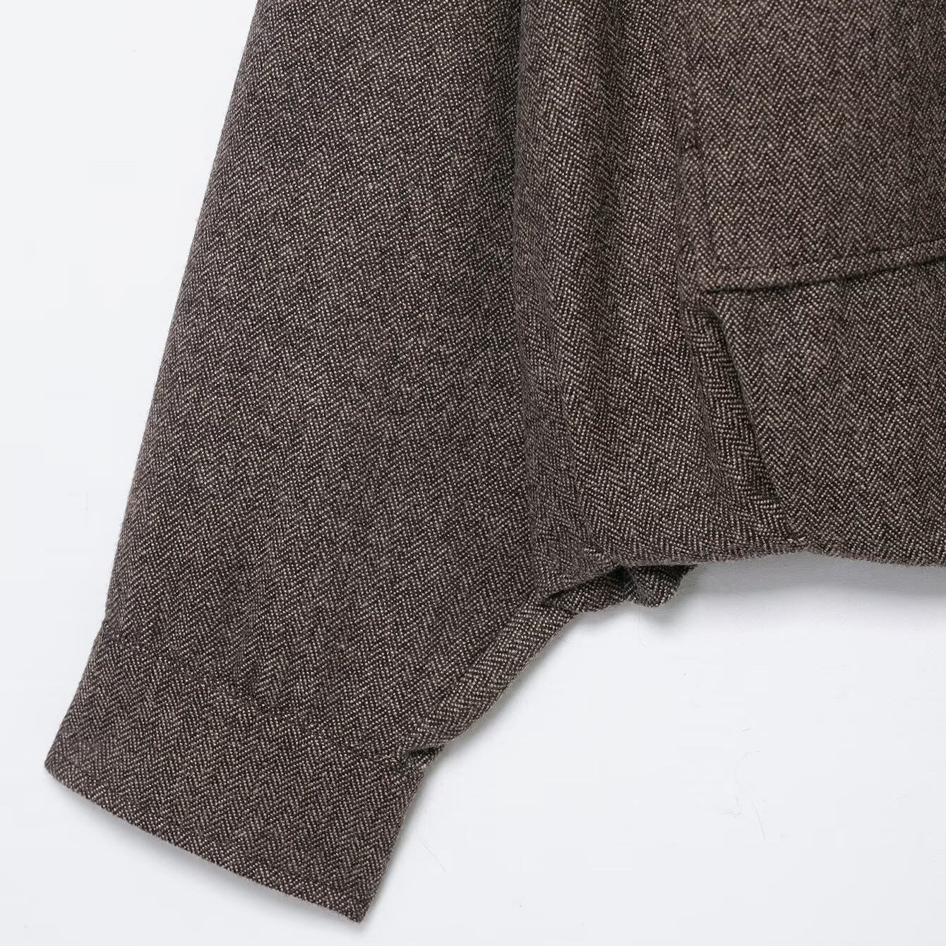 Women's Versatile Creative Herringbone Puffy Bomber Coats