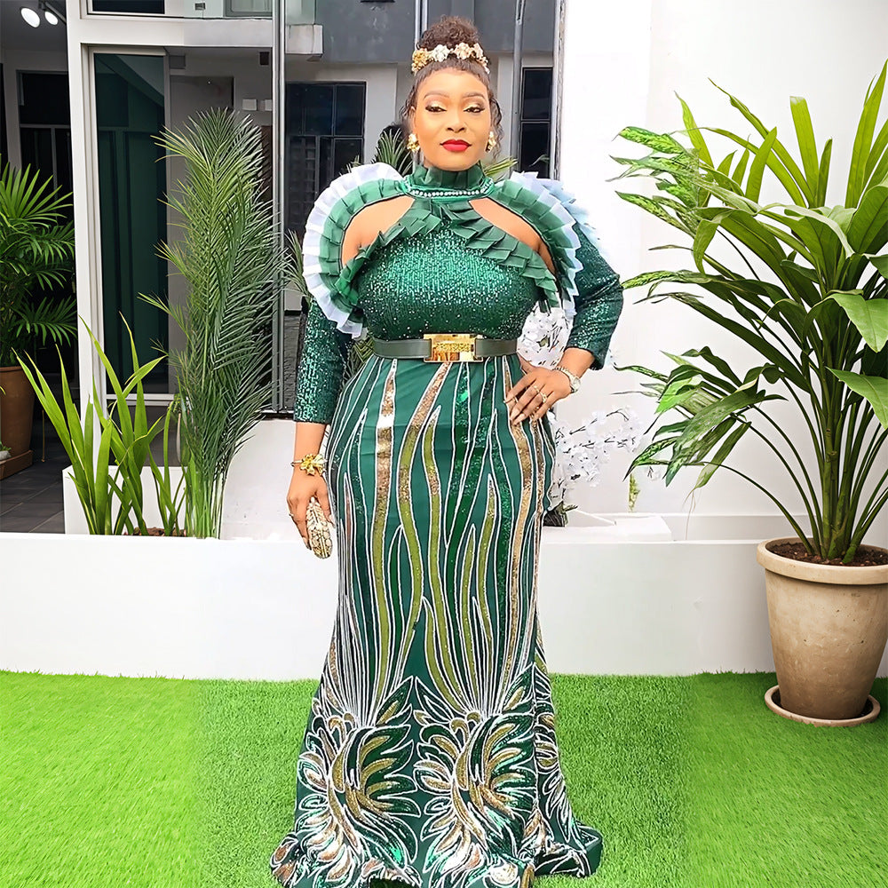 Women's Dress African Long Christmas Sexy Dresses