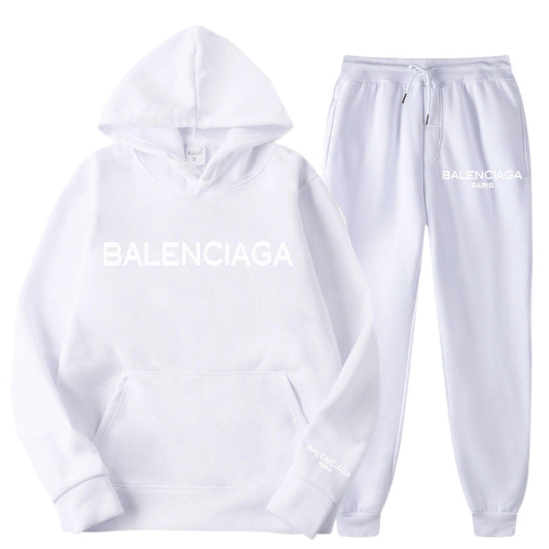 Women's & Men's Trendy Letters High Street Loose Fleece Suits