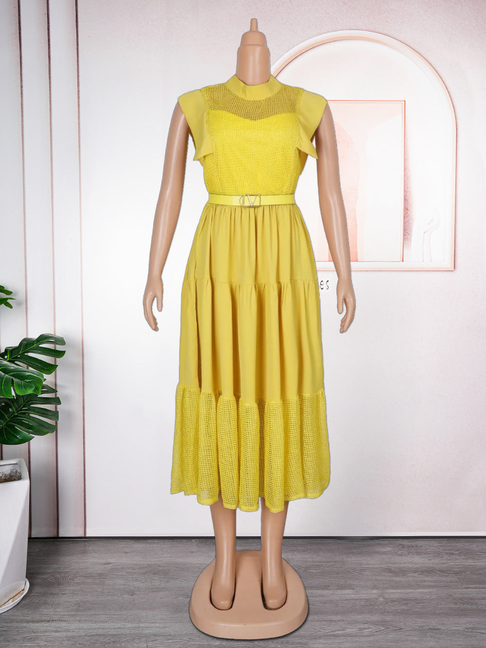 Women's African Fashion Dopamine Dress Elegant Style Dresses