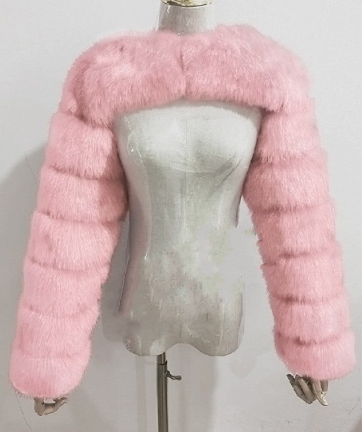 Women's Fur Shawl Super Fashion Wear Sexy Coats