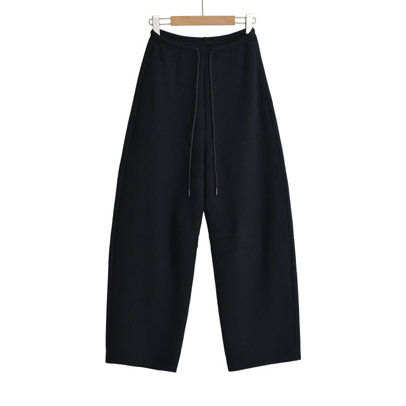 Women's Waist Banana Library Lazy Thick Loose Pants