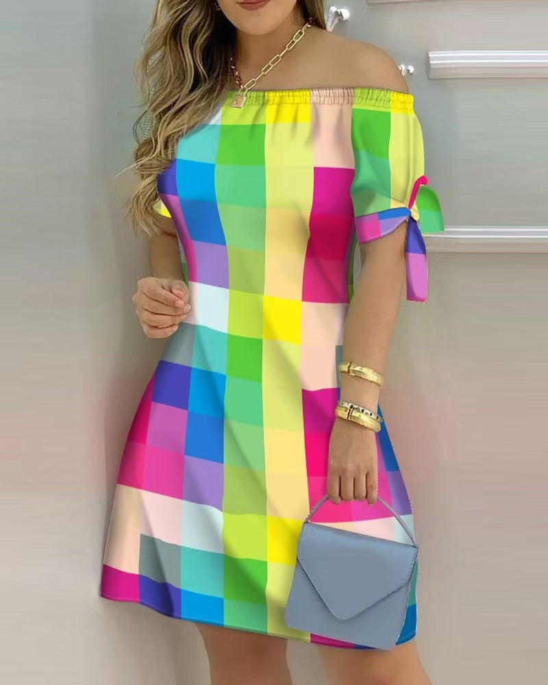Classy Fashion Sexy Printed For Woman Dress