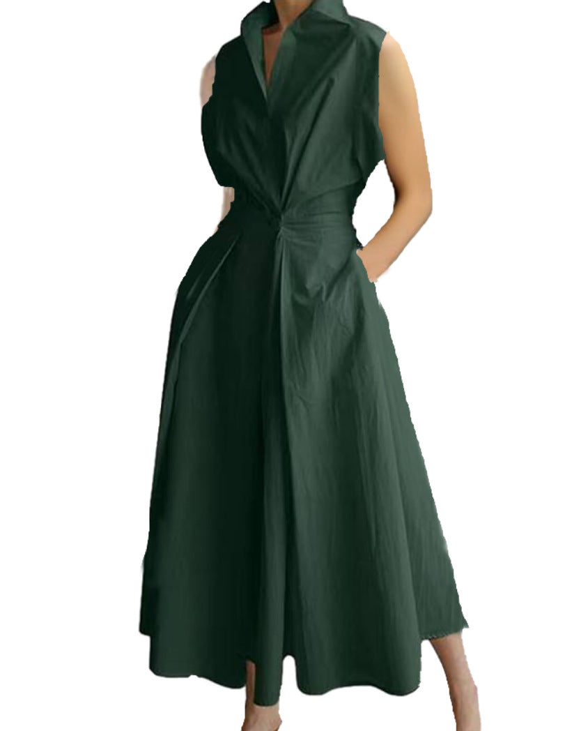Women's Dress Summer Commuting Fashion Solid Color Dresses