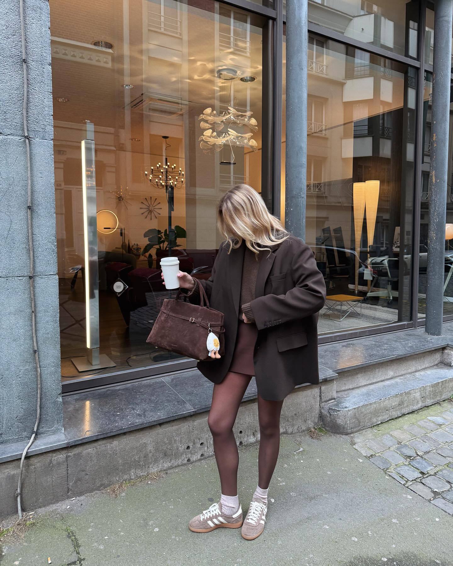 Women's Solid Color Long-sleeved Advanced Design Sense Blazers