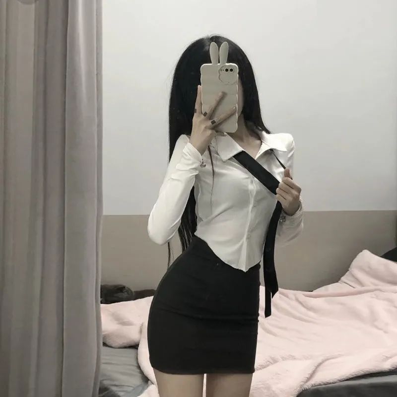 Women's Pure Desire Style Hot Long Sleeve Fashion Shorts