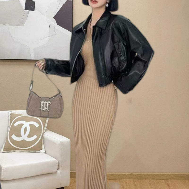 Women's With Light Cloth Tall Base Slim Fit Dresses