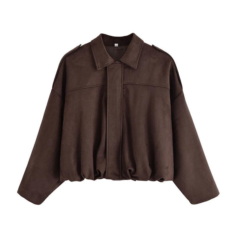 Women's Long Sleeve Loose Casual Autumn Design Jackets