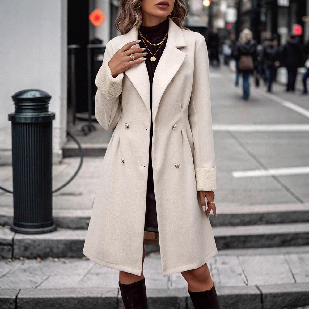 Women's For Over The Knee High-grade Temperament Coats