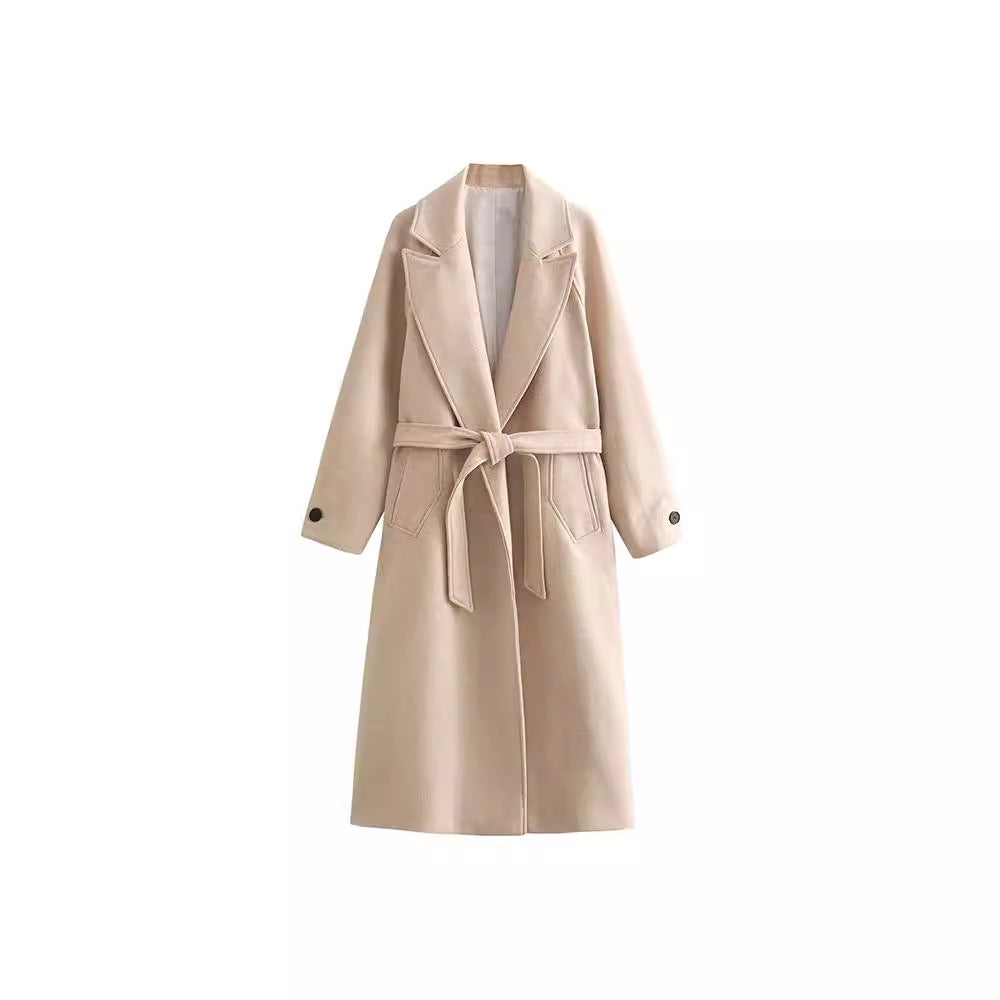 Style Temperament Personality Fashion Neutral With Coats
