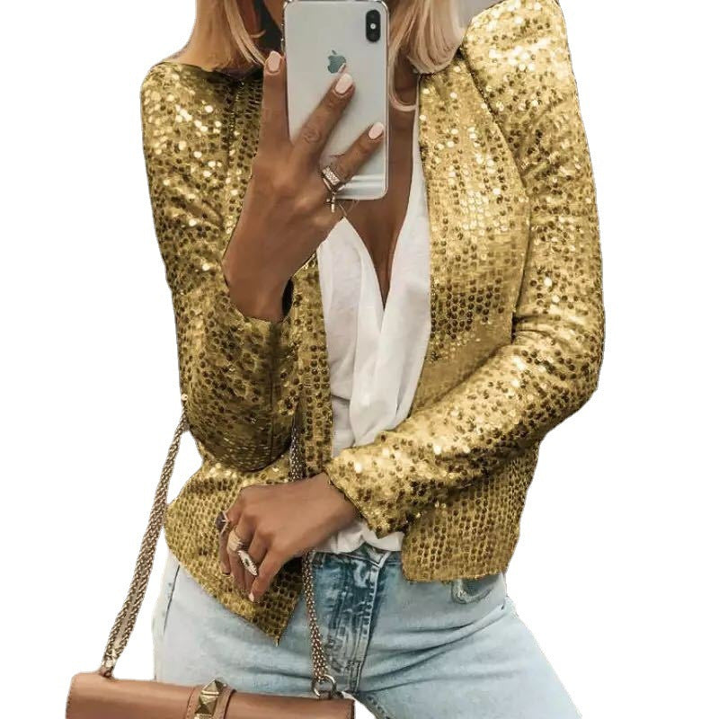 Fashion Sequin Color Matching Sequins Glitter Uniform