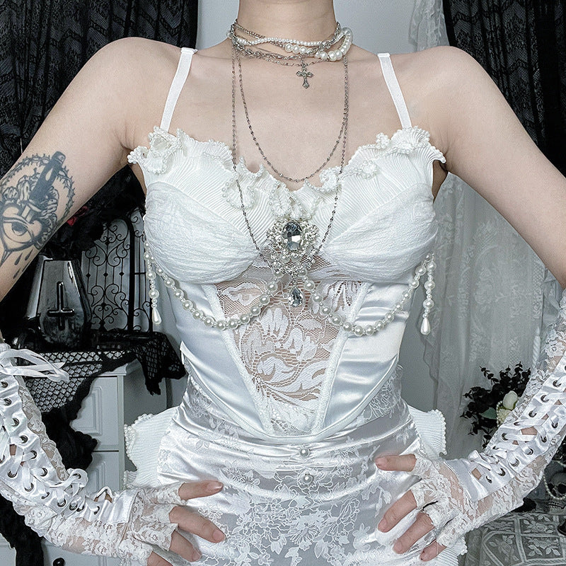 Dark Mayfly Camisole Sexy Hot Lolita Tops