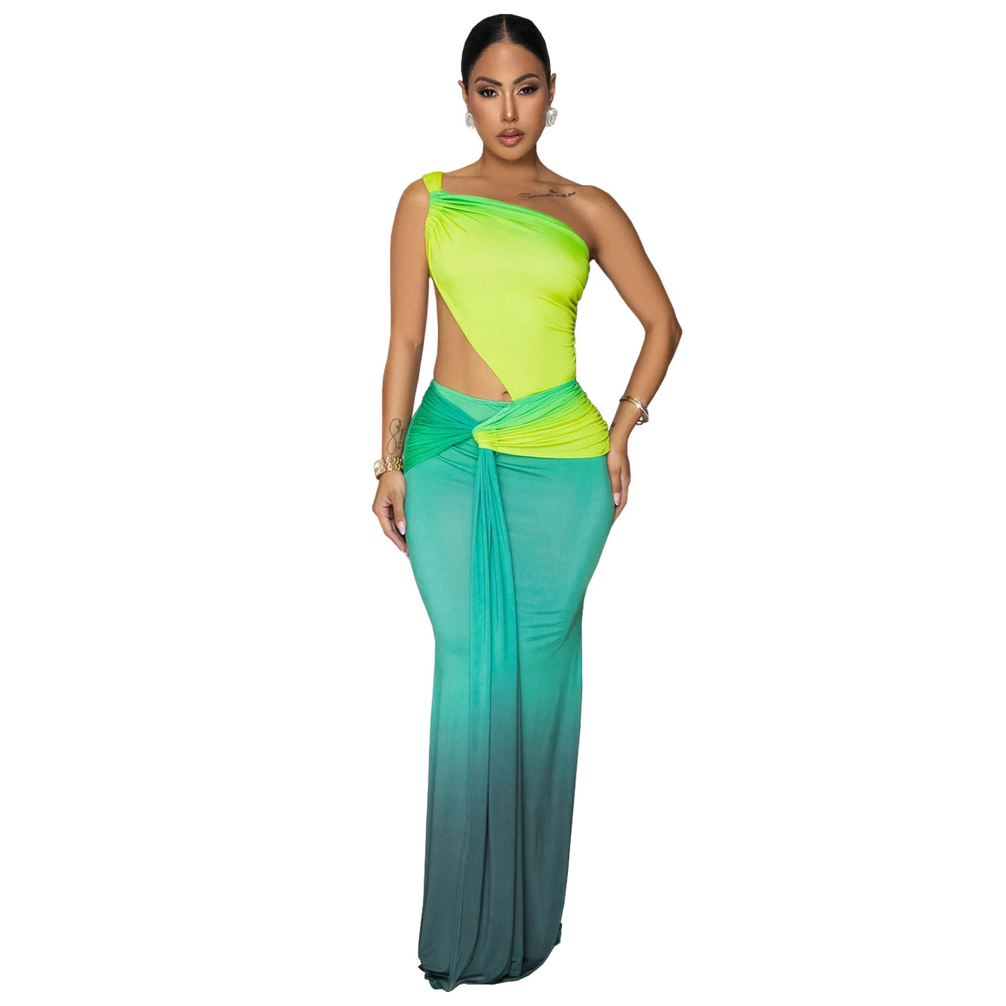 Women's Fashion Wear Summer Sexy Bag Arm Dresses