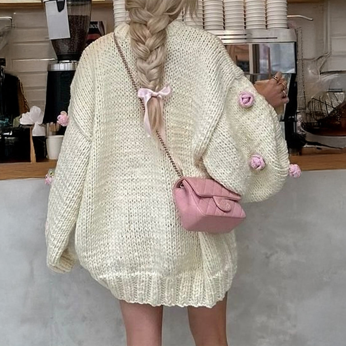 Classy Women's Elegant Fashion Long Sleeve Sweater